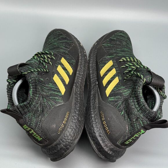 Adidas Ultra Boost DNA Mid X PE Von Miller Mens 11 Green Black Athletic Sneakers - Picture 7 of 10